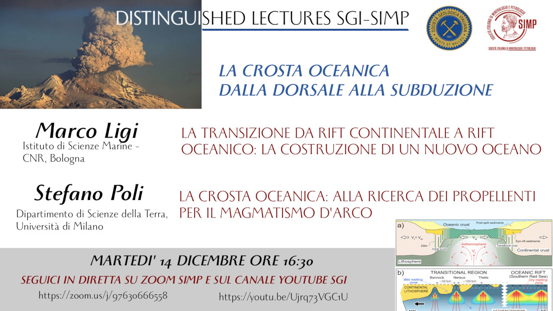 Le #DistinguishedLectures SGI-SIMP su Zoom e YouTube