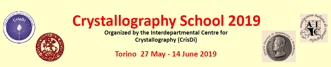 Scuola di Dottorato CrisDi (Crystallography School 2019)
