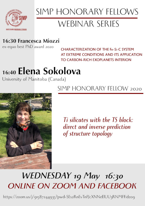 Webinar Honorary Fellow SIMP 2020 Elena Sokolova