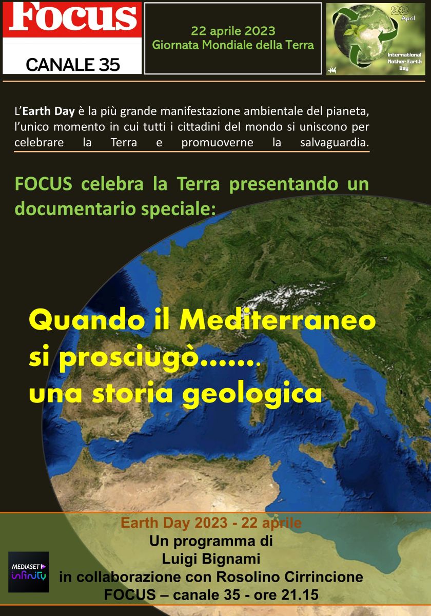 Quando il Mediterraneo si prosciug&ograve;... una storia geologica