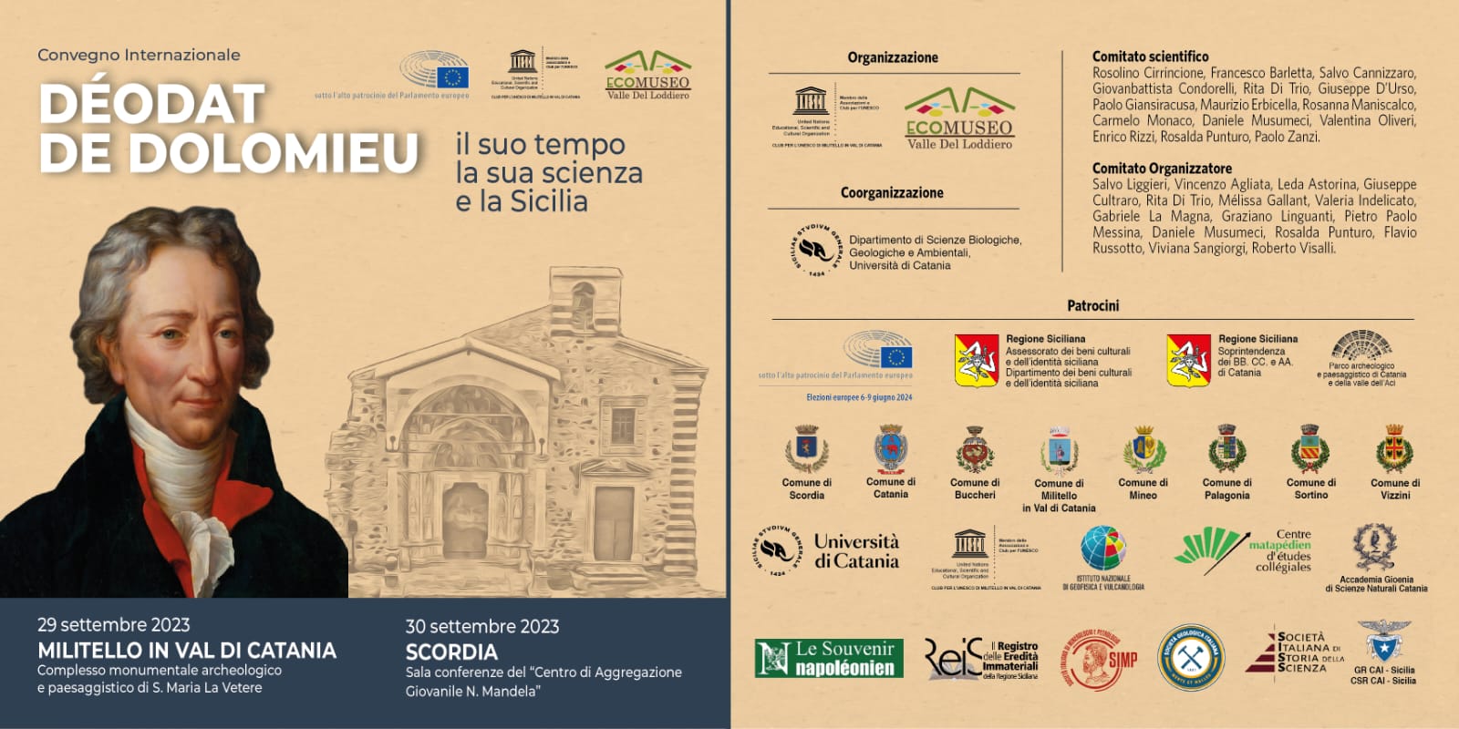 Convegno Internazionale "D&eacute;odat De Dolomieu"